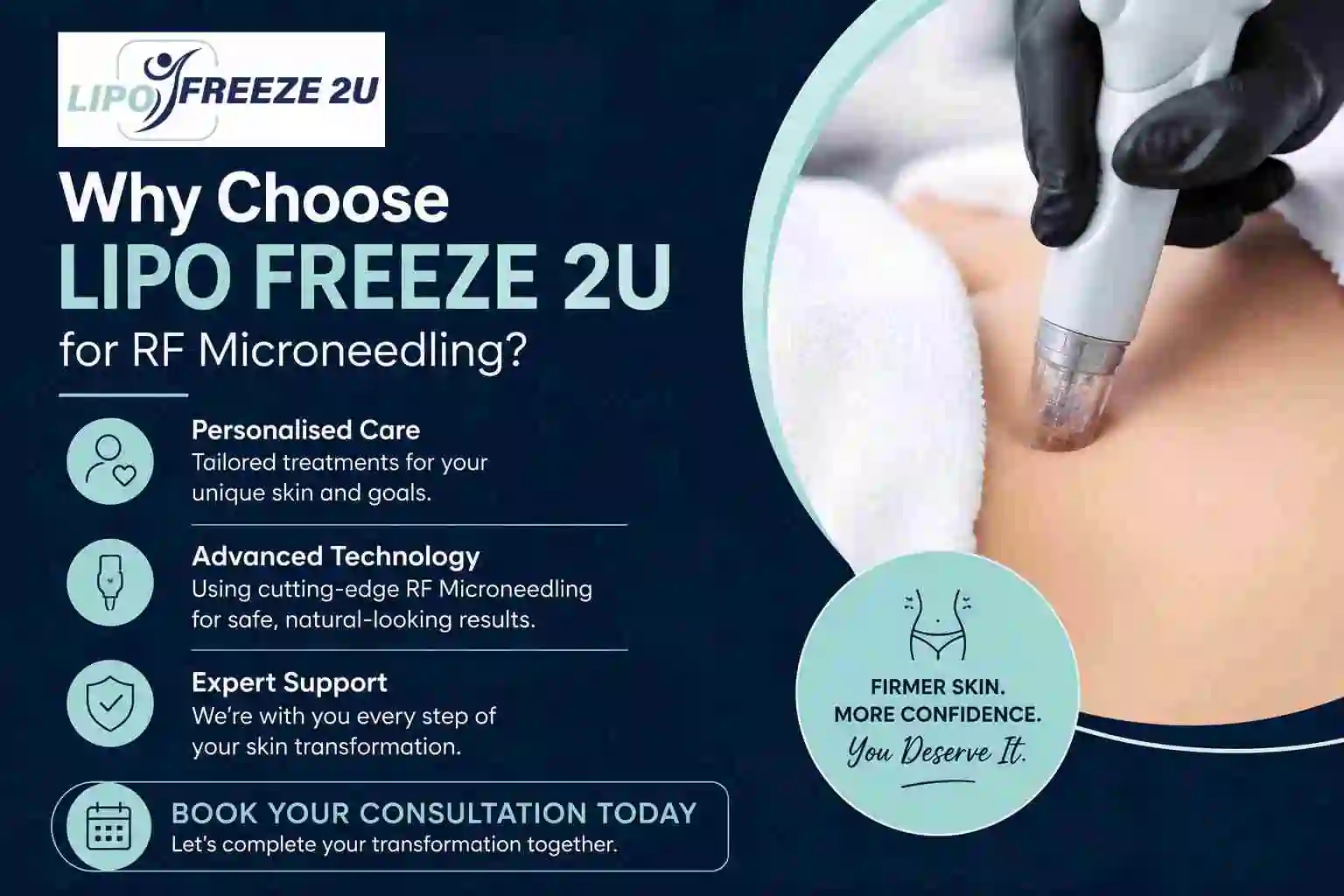Why Choose LIPO FREEZE 2U for RF Microneedling Rickmansworth?