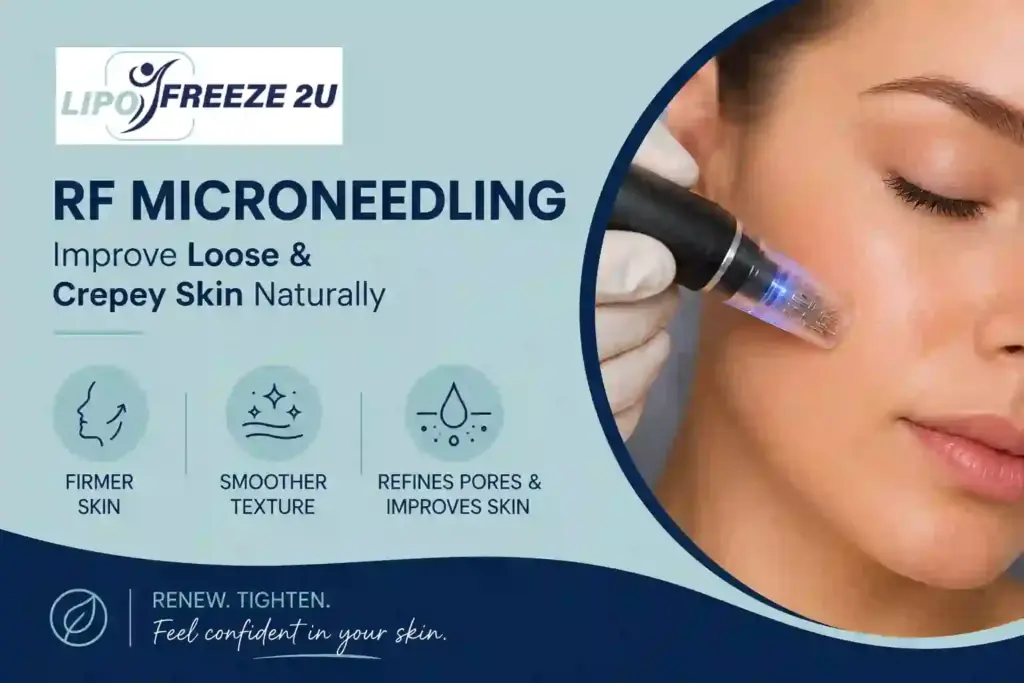 Can RF Microneedling Help Improve Loose and Crepey Skin Rickmansworth?